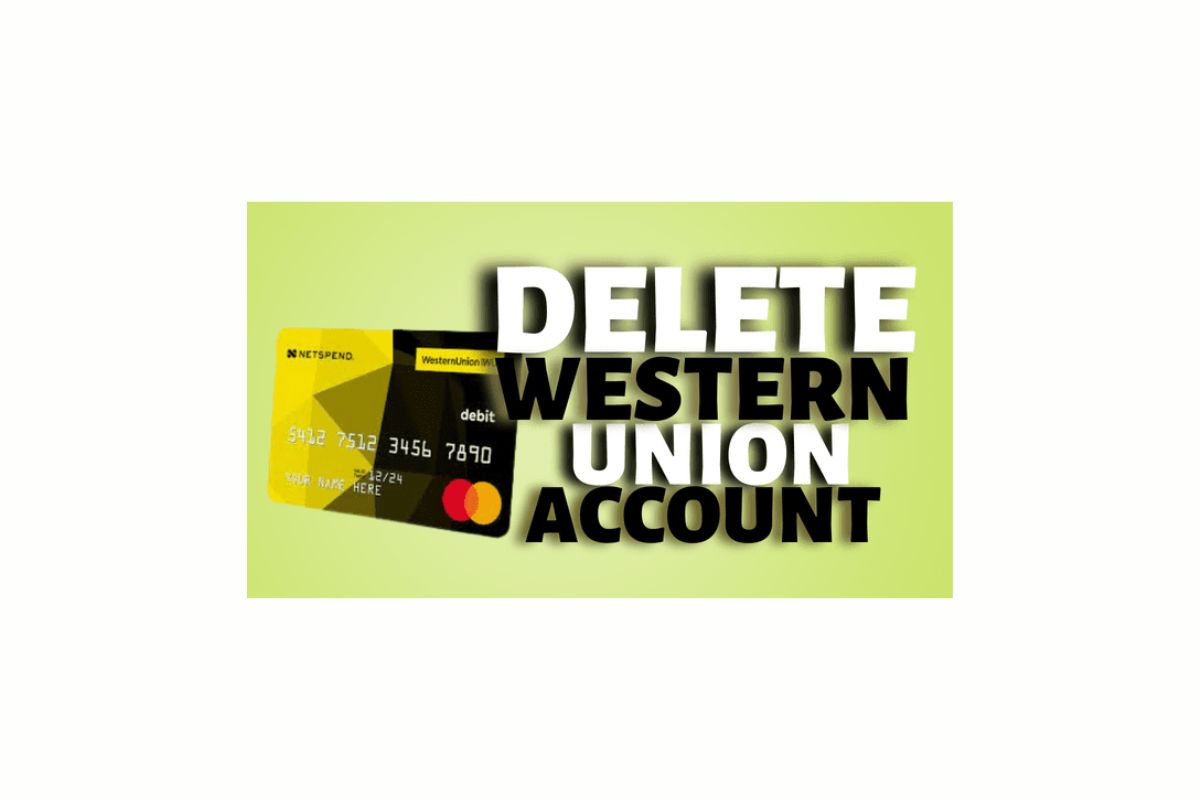 Delete Western Union Account through Email