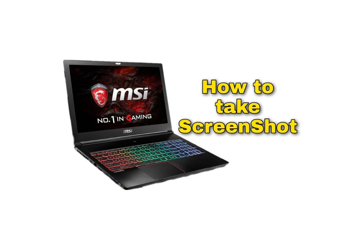 How To Screenshot On Msi Laptop